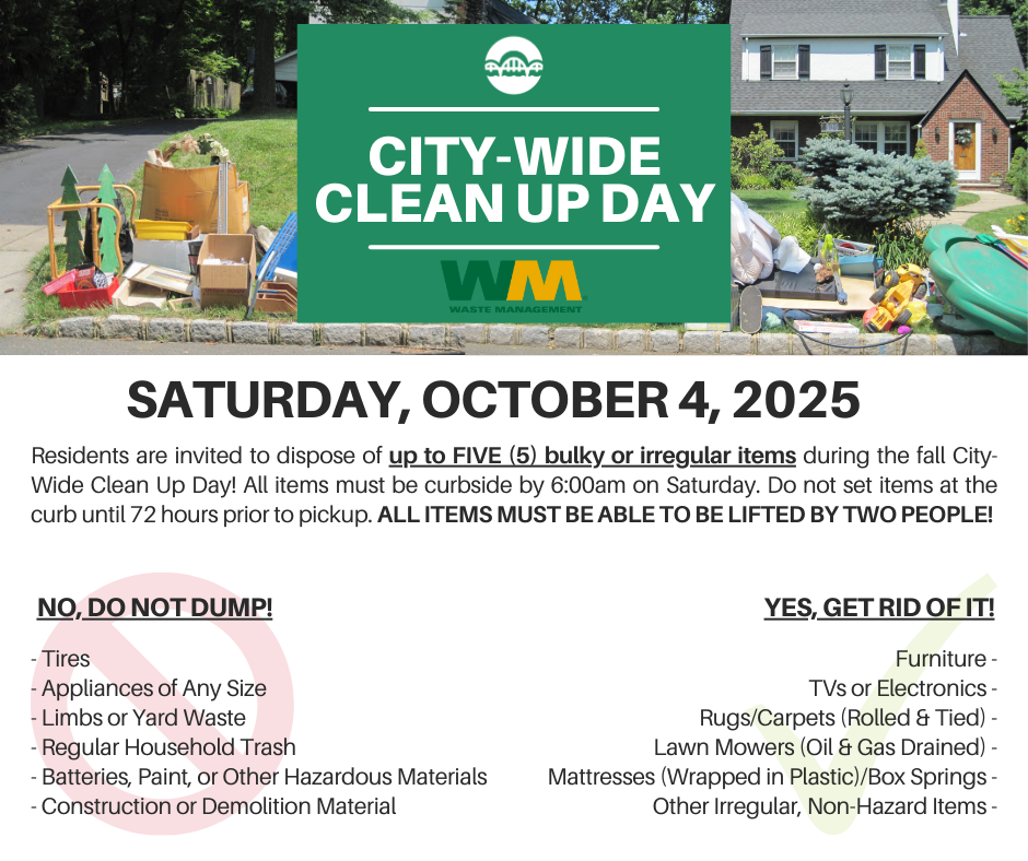 citywide cleanup flyer