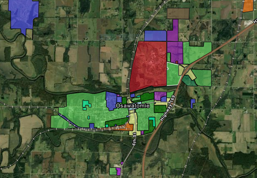 Draft of Future Land Use Map