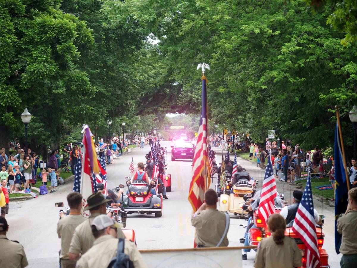 John Brown Jamboree parade down Main Street