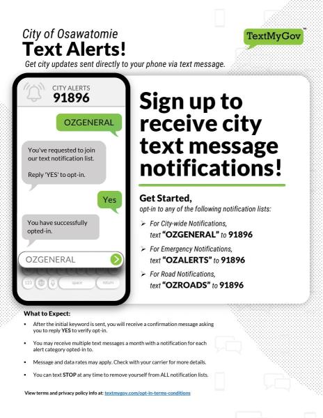 textmygov signup flyer