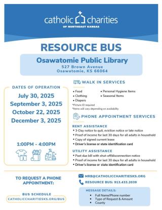 2025 2nd qtr catholic charities flyer