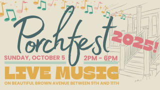 Porchfest 2025 Event Cover