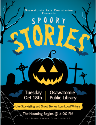 Spooky Stories Flyer