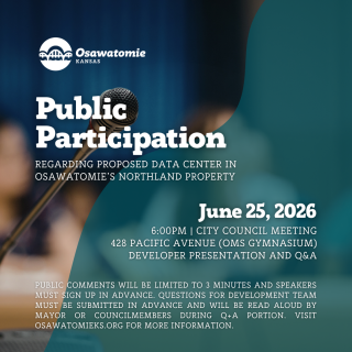 public forum graphic announcement