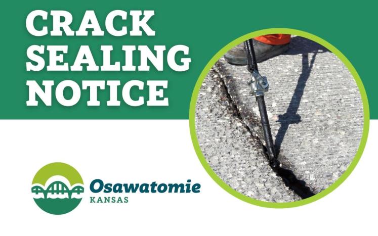 Crack Sealing Notice