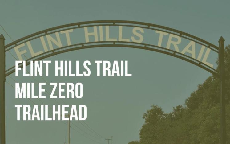 Mile Zero trailhead banner