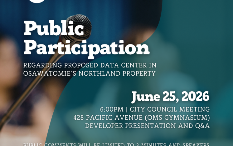 public forum graphic announcement